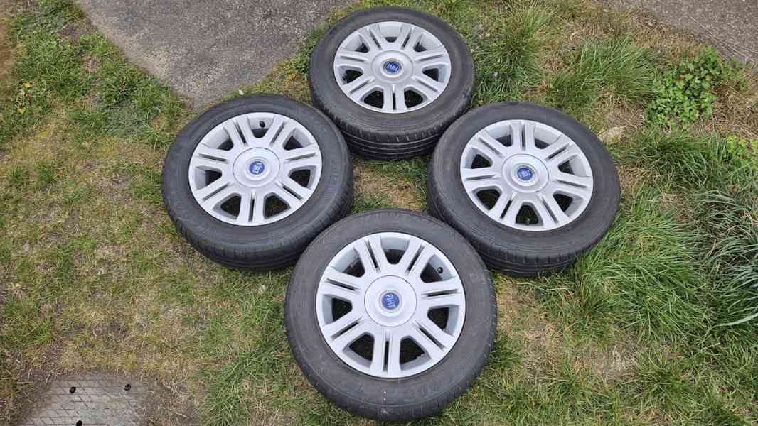Fiat 15" elektrony alukola pneumatiky 195/60R15  - foto 1