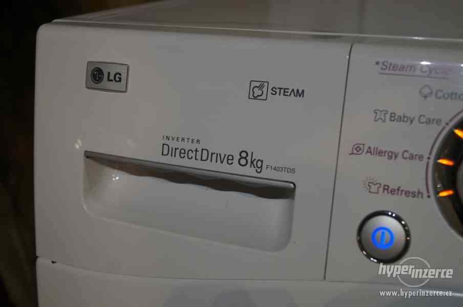 Parní pračka LG Direct Drive F1403TDS na 8 kg - foto 6