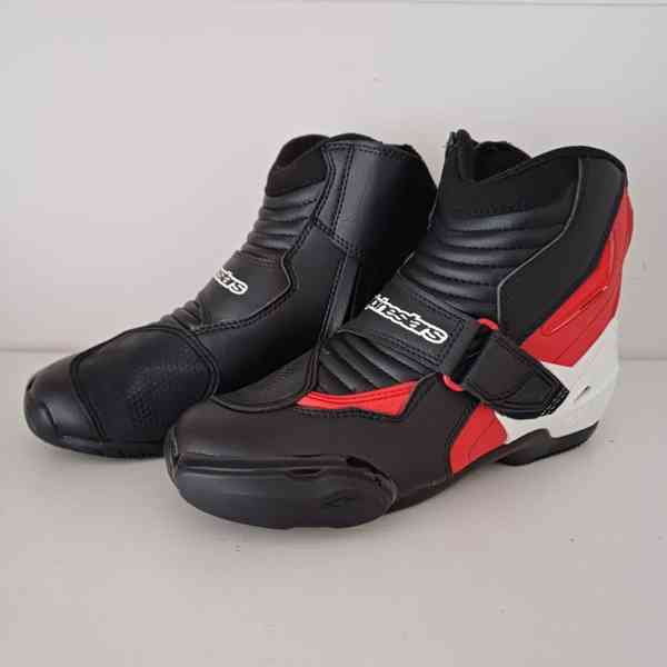 Kotníkové moto boty Alpinstars SMX1 - foto 2