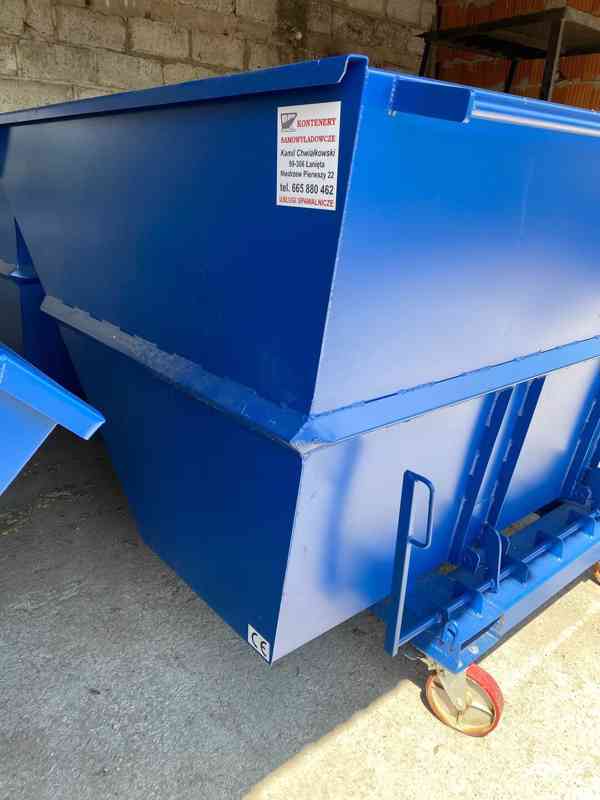 Pojemnik samoopróżniający się 3m3, kontener - foto 4