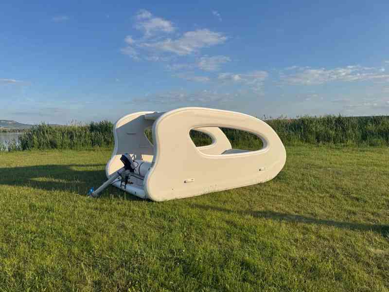 Elektrická nafukovací loď Electricat 450 – 6 osob, bez vleku - foto 8