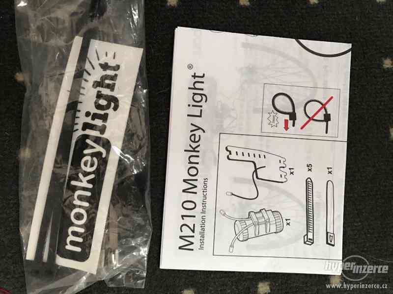 Nový nepoužitý světelný LED set M210 Monkey Light na kolo - foto 6