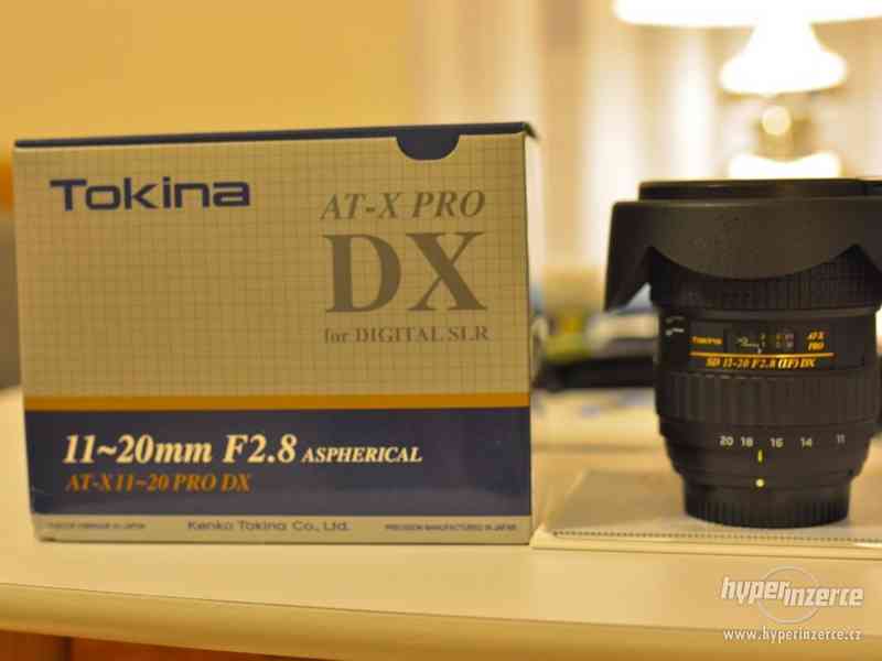 Tokina AT-X PRO DX 11-20mm f2.8 + hoya HD filtry - foto 1