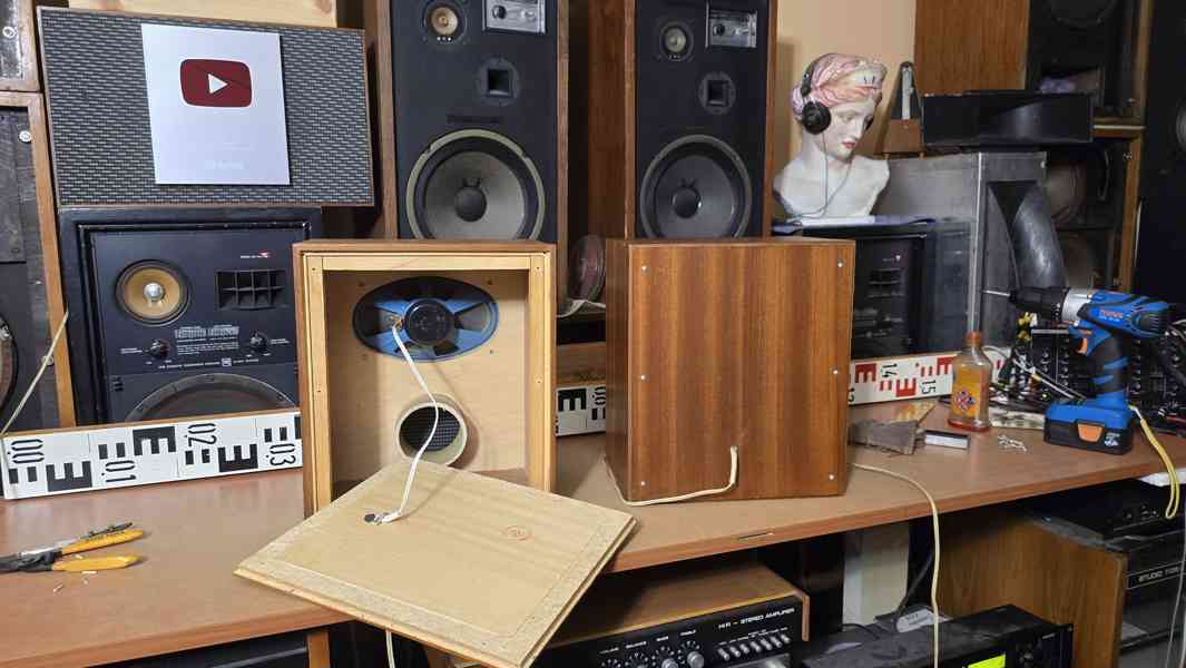 Hezké reprosoustavy TESLA - reproduktory ARE 568 - rok 1974 - foto 2