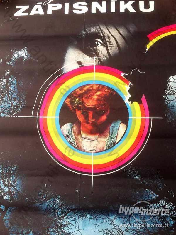 Tajemství zápisníku film plakát Martin Dyrynk 1972 - foto 1
