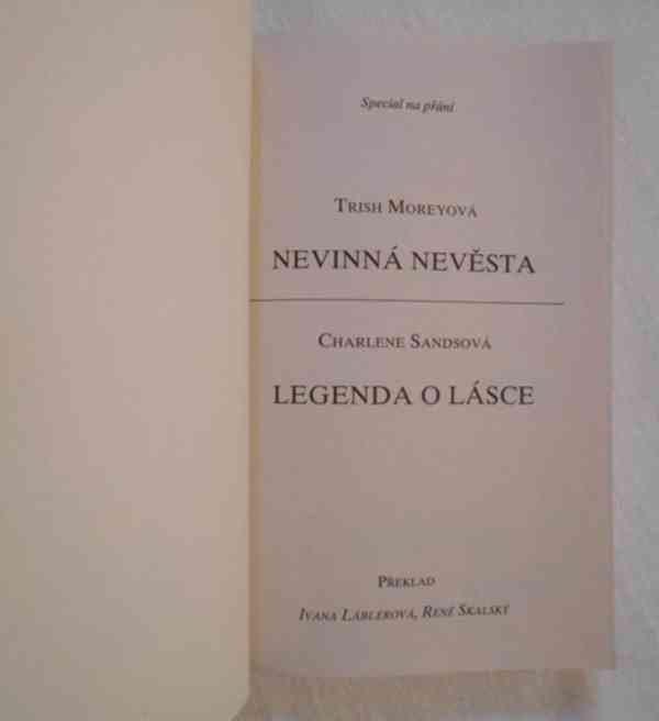 Nevinná nevěsta / Legenda o lásce - Harlequin na přání 2023 - foto 2