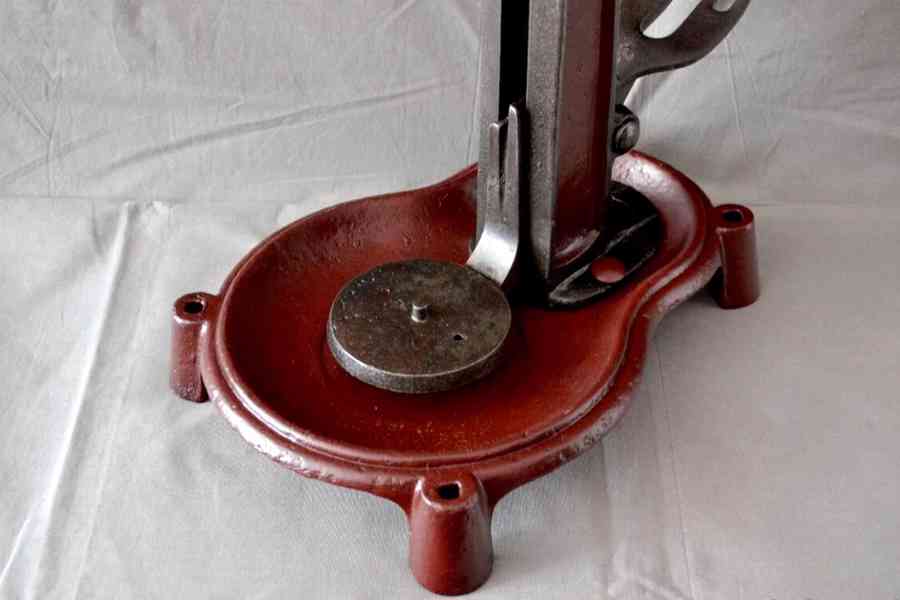 Velmi stará francouzska špuntovačka láhví, 70cm - foto 10