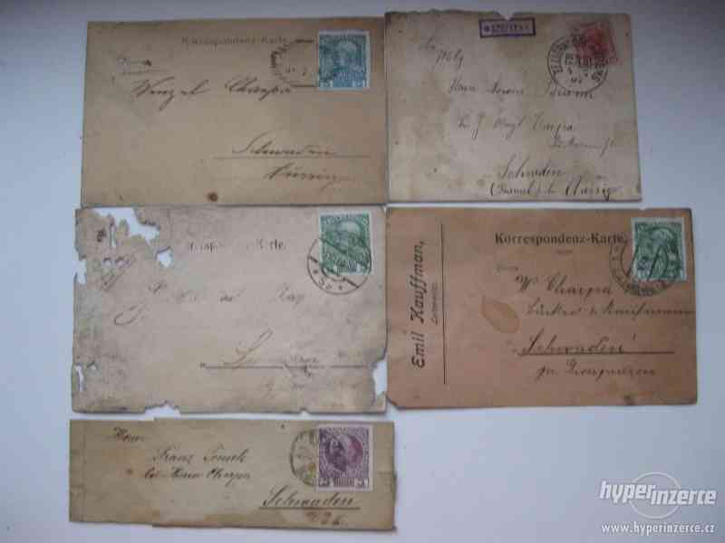 FILATELIE - lístky z roku 1905 obec Ústí n.L. - Svádov - foto 1