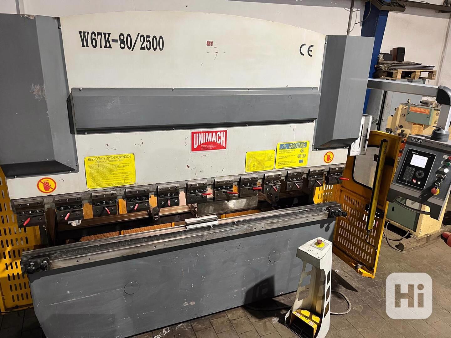 Použitý ohraňovací lis HP 80T/2500 CNC - foto 1