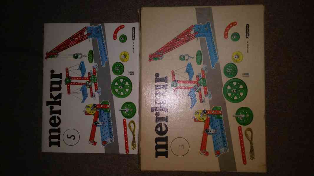 Stavebnice Merkur. Socialistické, novější i zahraniční kusy - foto 2