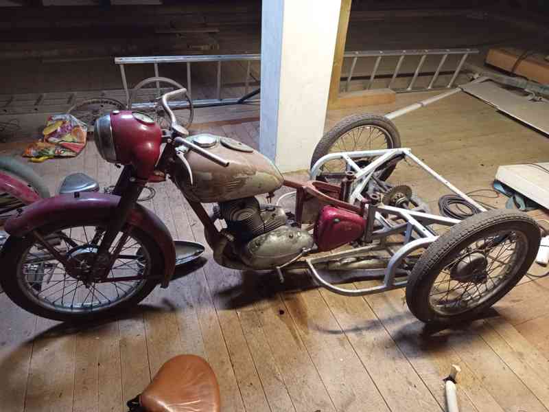 Jawa pérák rikša 350 - foto 2