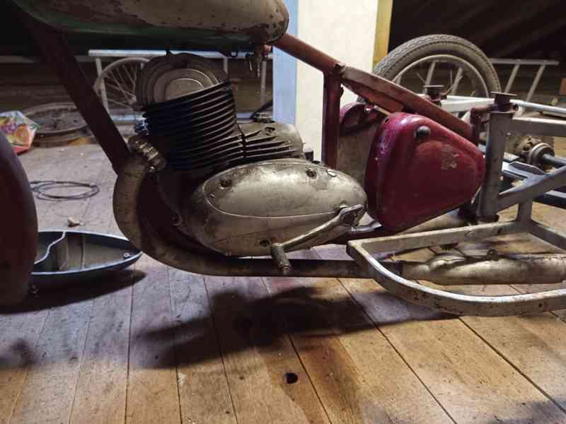Jawa pérák rikša 350 - foto 3