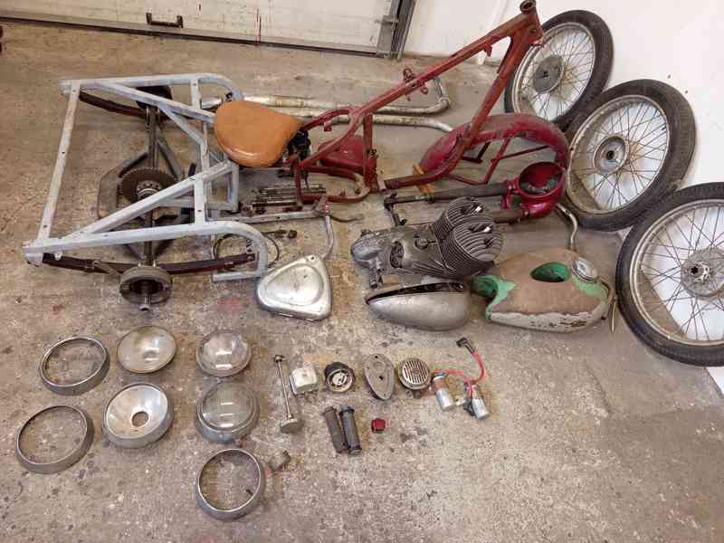 Jawa pérák rikša 350 - foto 9