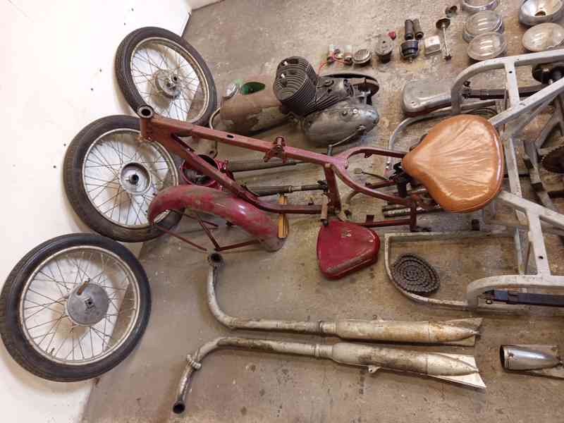 Jawa pérák rikša 350 - foto 8