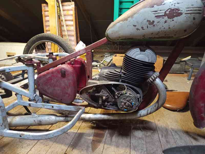 Jawa pérák rikša 350 - foto 5