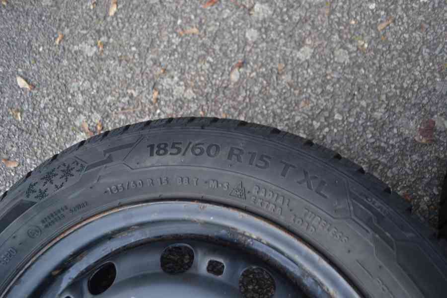 ZÁNOVNÍ zimní kola Š.Rapid/Fabia 2,3/VW Polo-185/60R15 - foto 8