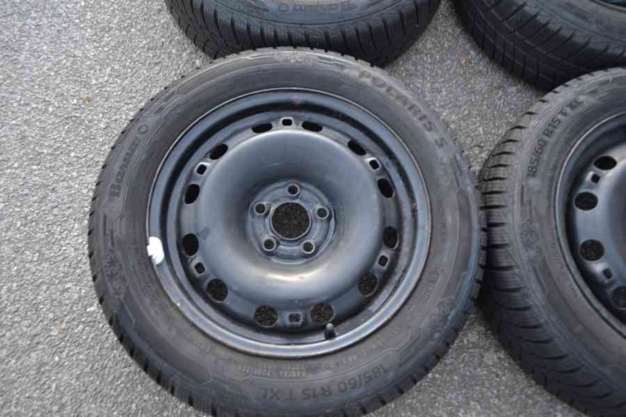 ZÁNOVNÍ zimní kola Š.Rapid/Fabia 2,3/VW Polo-185/60R15 - foto 4