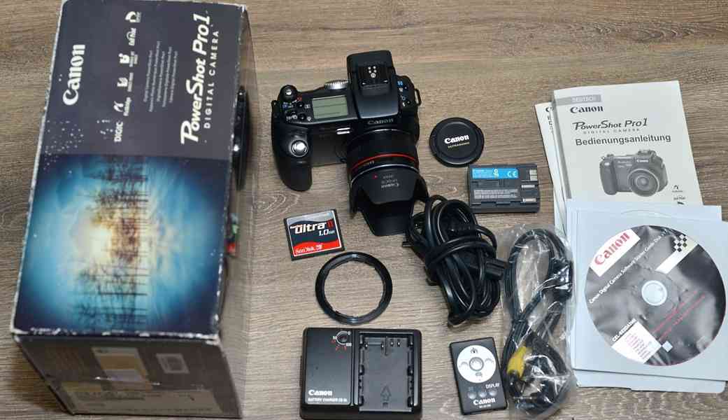 Canon PowerShot Pro 1 *CCD 8 MPix*7x Op. zoom - foto 3