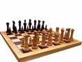 dřevěné šachy vyřezávané Dubové 105 mad - foto 2