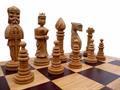 dřevěné šachy vyřezávané Dubové 105 mad - foto 5
