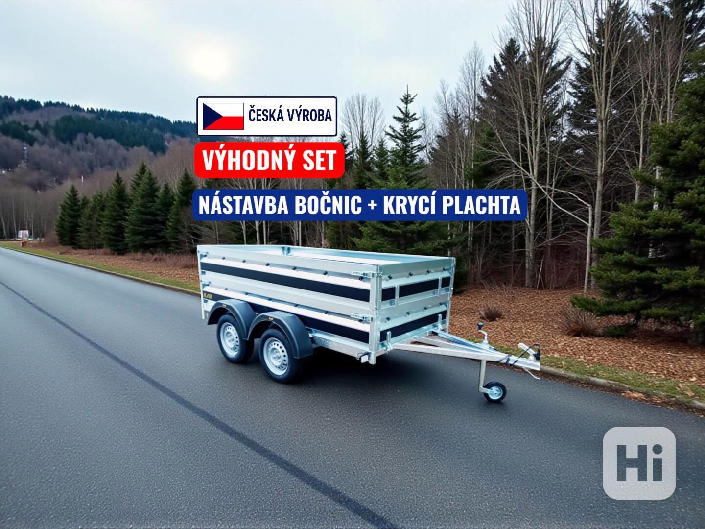 Přívěsný vozík, 2,65m x 1,30m, DPH - foto 1