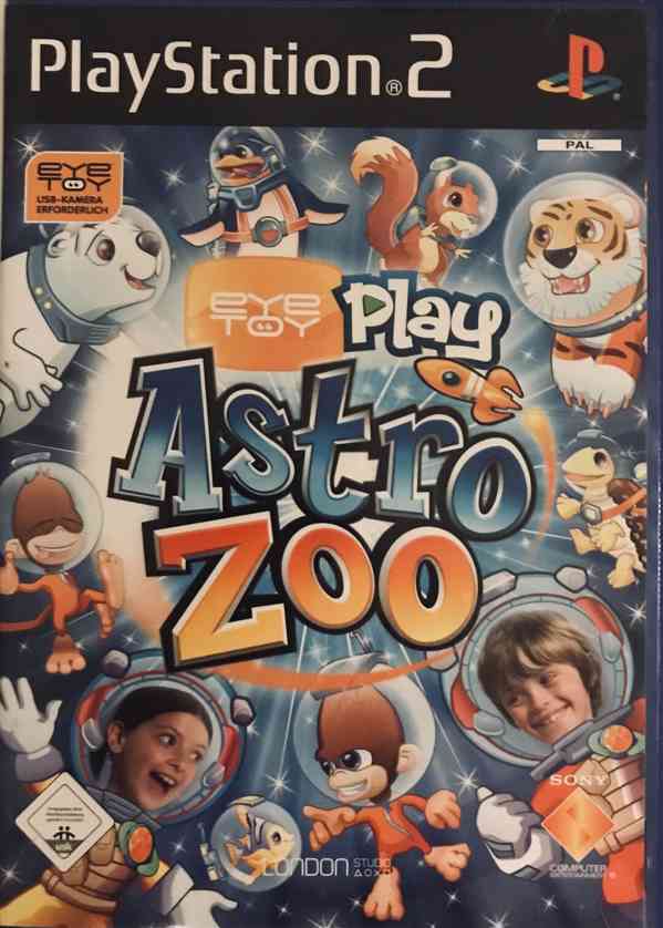 PS2 - EyeToy Play: Astro Zoo