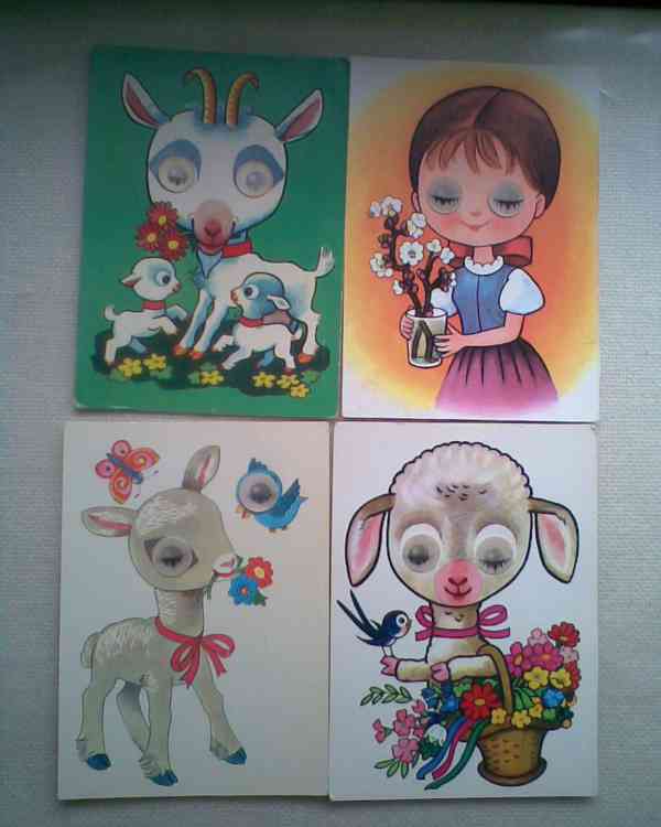 Retro pohlednice dětské - foto 12