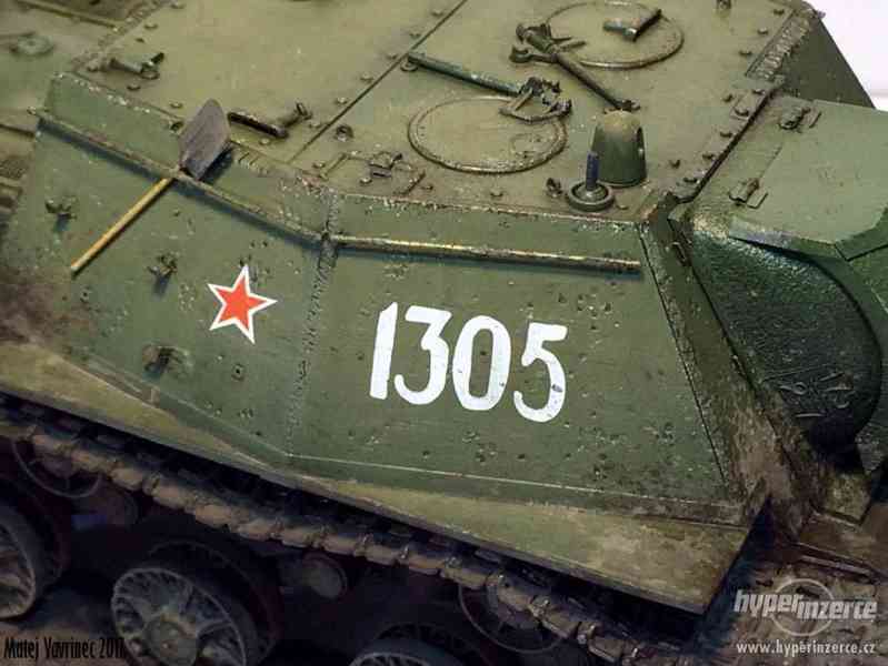 SU-152, 1:35 hotový model - SLEVA - foto 2