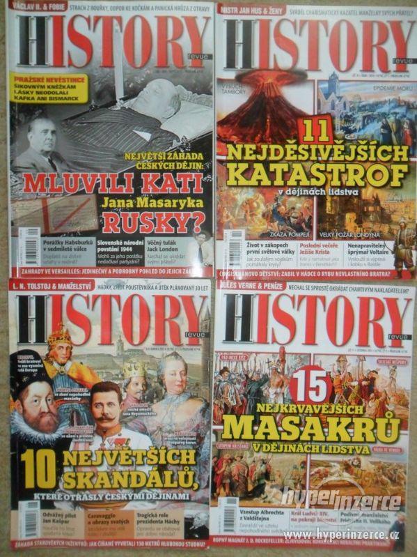 Prodám časopisy HISTORY revue, AKTA HISTORY, Živá HISTORIE  - foto 2