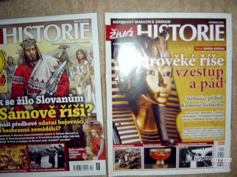 Prodám časopisy HISTORY revue, AKTA HISTORY, Živá HISTORIE  - foto 4