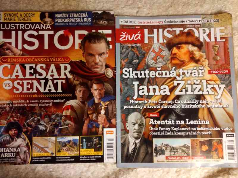 Prodám časopisy HISTORY revue, AKTA HISTORY, Živá HISTORIE  - foto 6