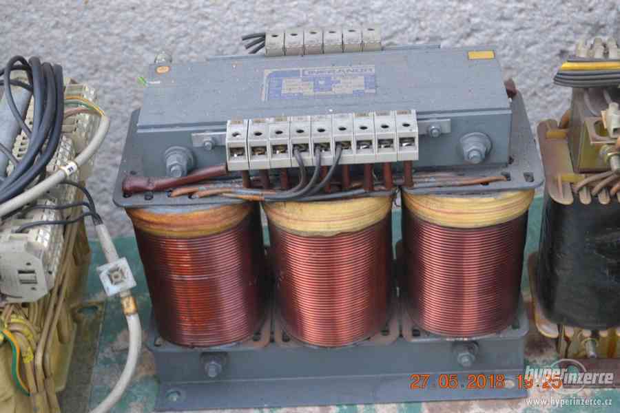 2ks 3fáz. suchý EI transformátor INFRANOR DTK IP00 - foto 1