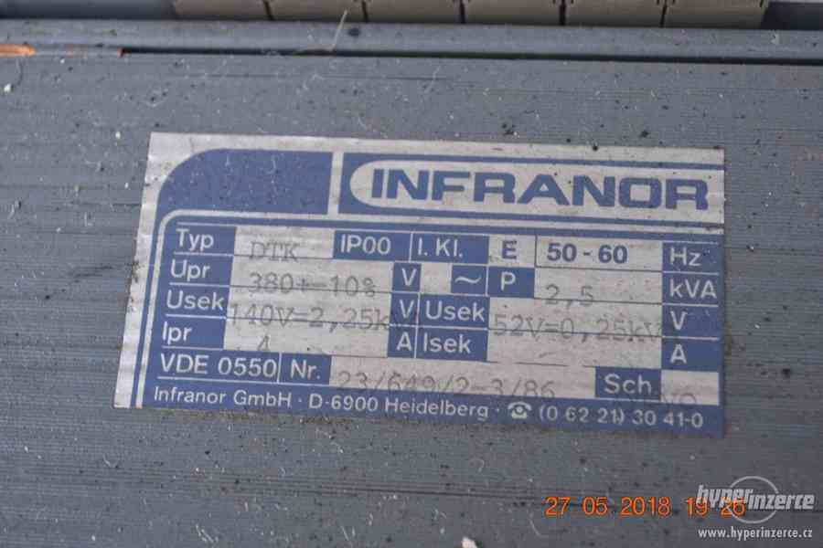 2ks 3fáz. suchý EI transformátor INFRANOR DTK IP00 - foto 2