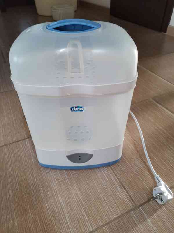 Sterilizator kojeneckých lahví + odkapavač na kojenecké láhv - foto 1