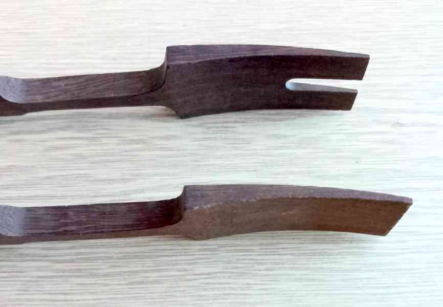 Dřevěný salátový servírovací příbor - foto 2