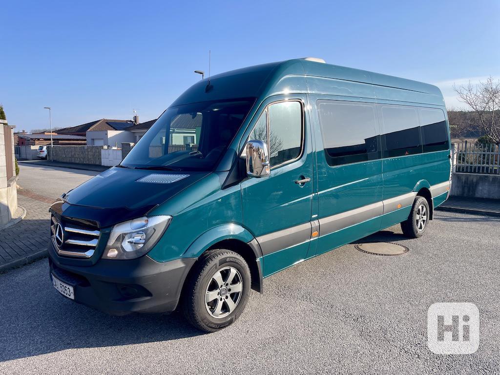 Mercedes Sprinter 316 120 kW, 9 míst, minibus, velký kufr - foto 1