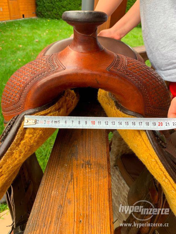 Prodám WESTERNOVÉ sedlo - foto 4