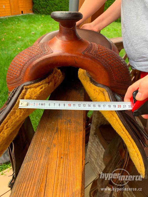 Prodám WESTERNOVÉ sedlo - foto 5