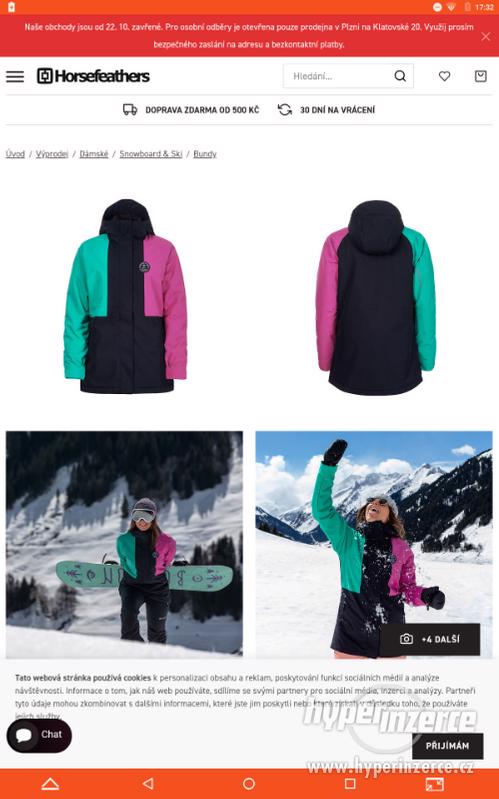 Dámská snowboard bunda horsefeathers - foto 4