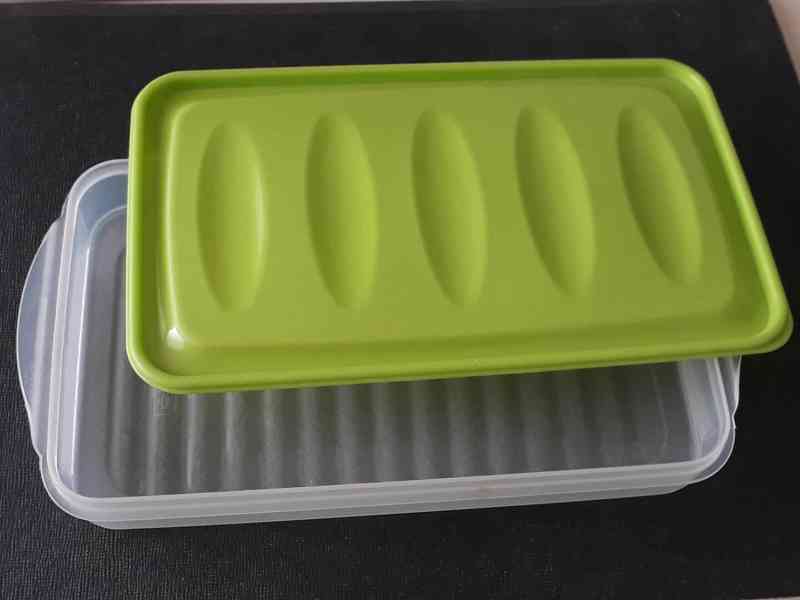  Krabička na potraviny plastová, 1 litr  - foto 1