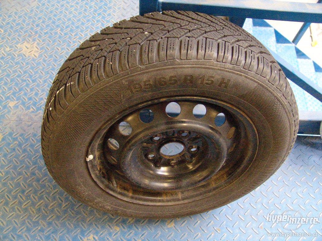 Plechové disky na pneumatiky 195/65 R15 H - foto 1
