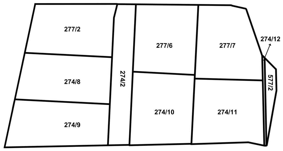 Prodej stavebního pozemku 1243 m² - Morašice - foto 7