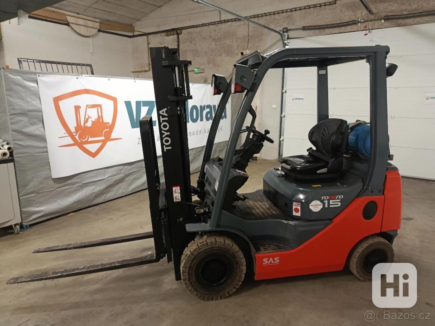 Vysokozdvižný vozík Toyota LPG VZV 02-8FGF15 - foto 1