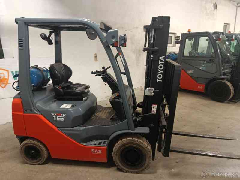 Vysokozdvižný vozík Toyota LPG VZV 02-8FGF15 - foto 3