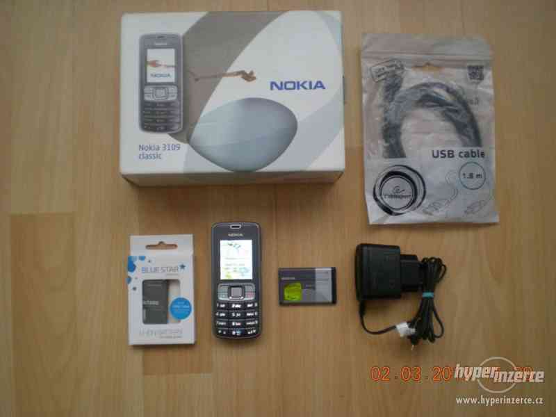 Nokia 3109c - plně funkční mobilní telefony z r.2007 - foto 1