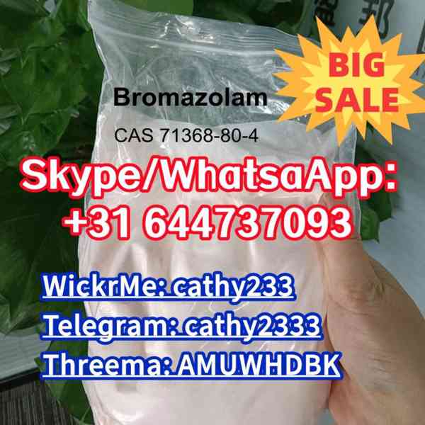 Top Bromazolam CAS71368-80-4 quality fast delivery - foto 7