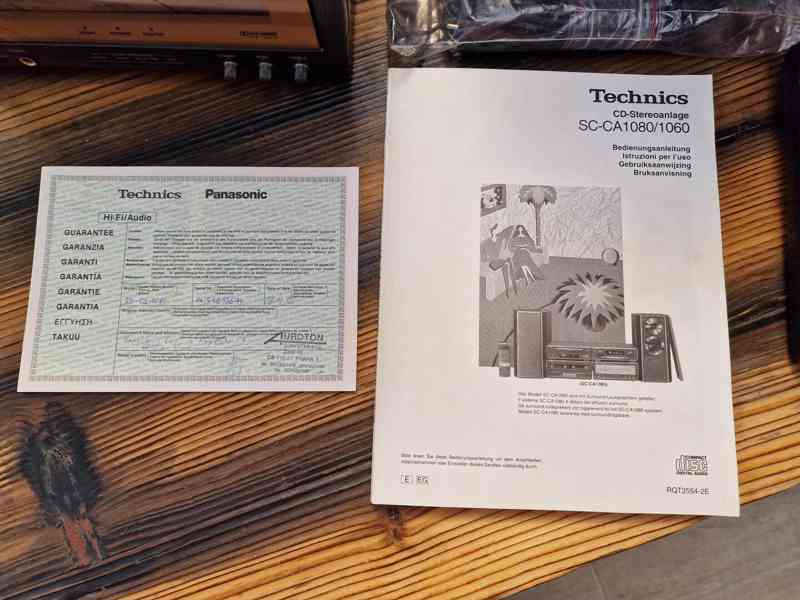 Hi-Fi věž Technics SC-CA1080 - foto 9