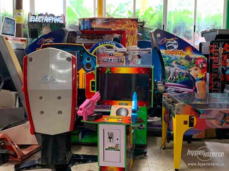 Zábavní herní hrací automat simulátor flipper videoautomat - foto 4