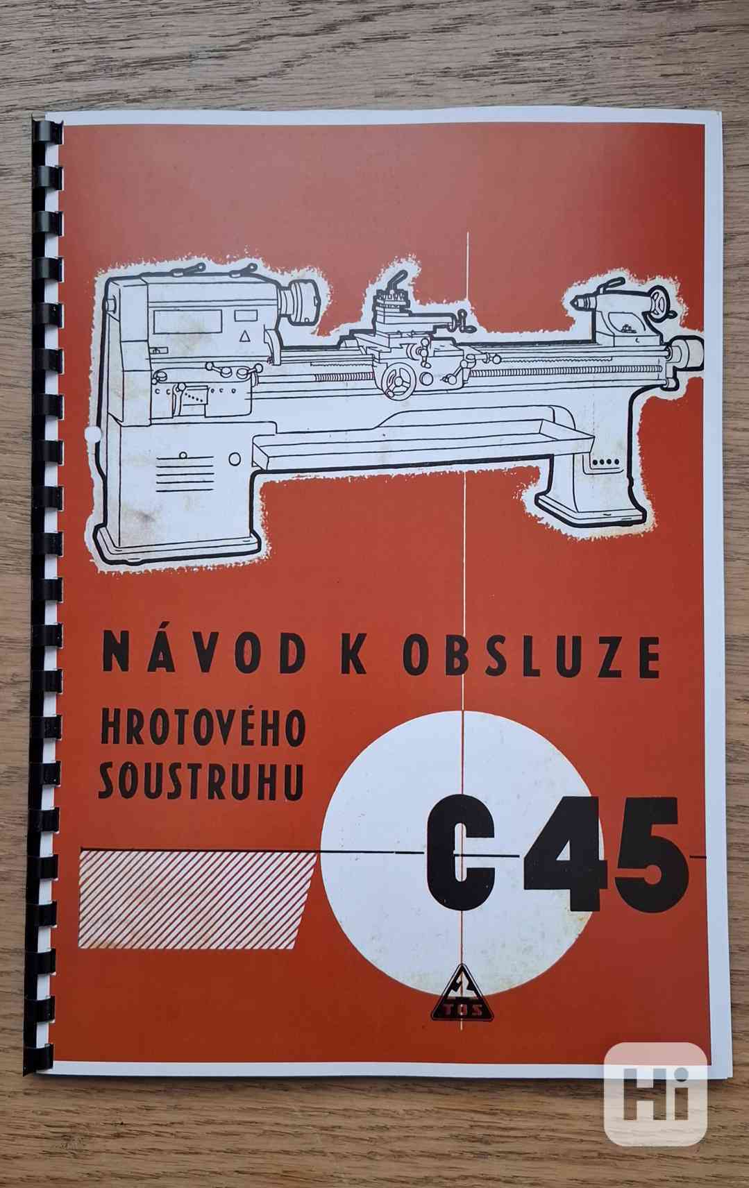 Návod soustruhu C-45 - foto 1