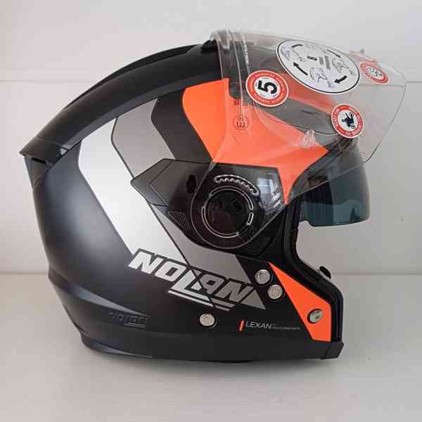 Moto přilba Nolan N70-2 X Decorio N-Com 3v1 - foto 9